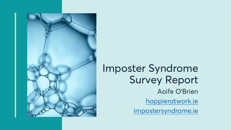 Imposter syndrome survey report