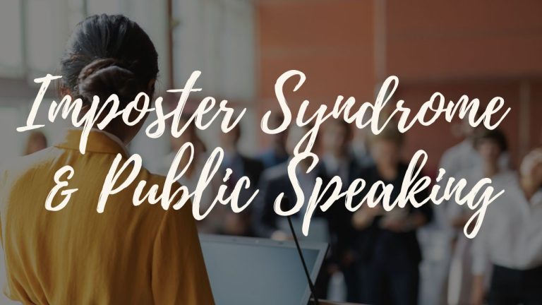 Imposter syndrome and public speaking